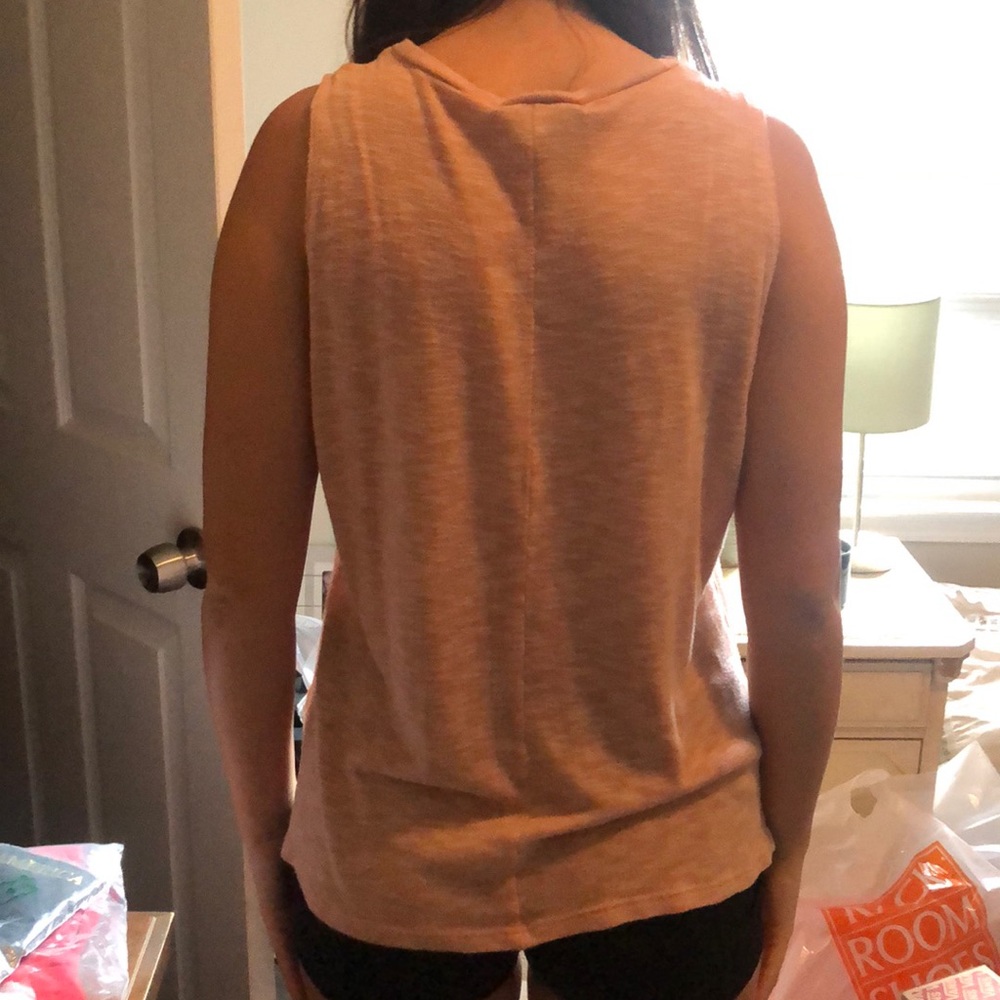 Peach color tank top